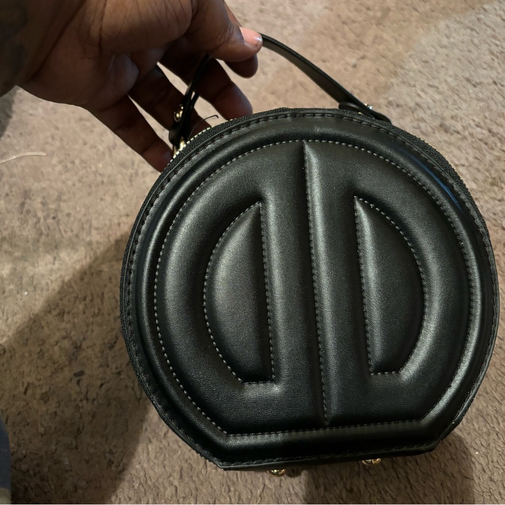 Black crossbody bag